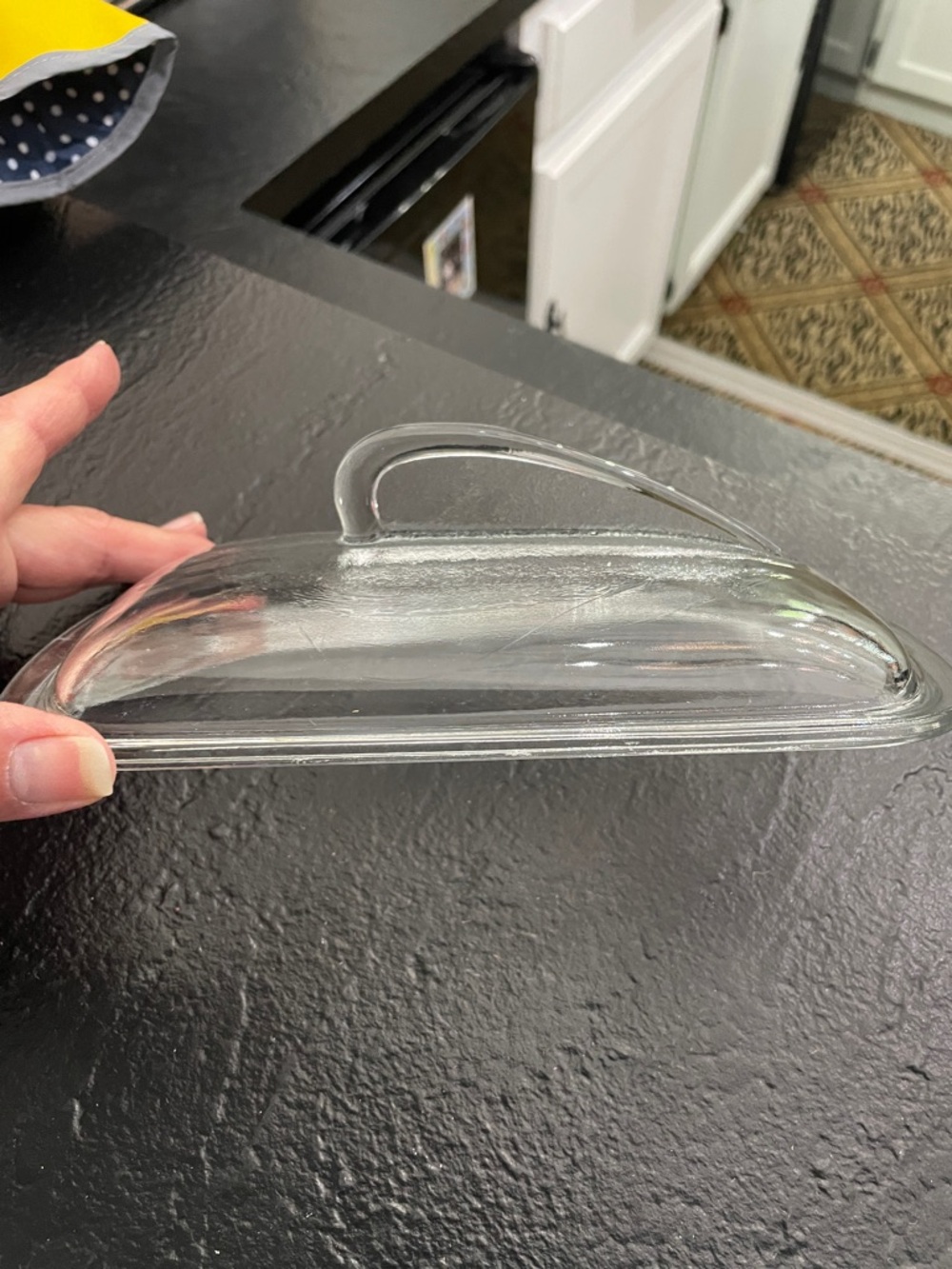Westinghouse Clear Glass Dish Tops - Set of 3 Fin Style - Picture 3 of 6